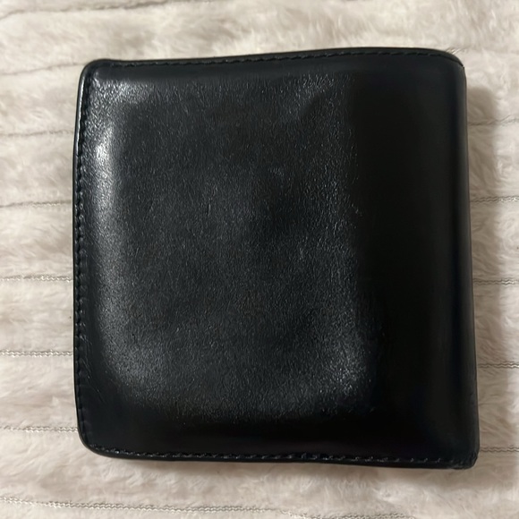 CHANEL Black  Caviar Bifold Wallet Mens Womens Unisex Vintage Authentic - Picture 3 of 3